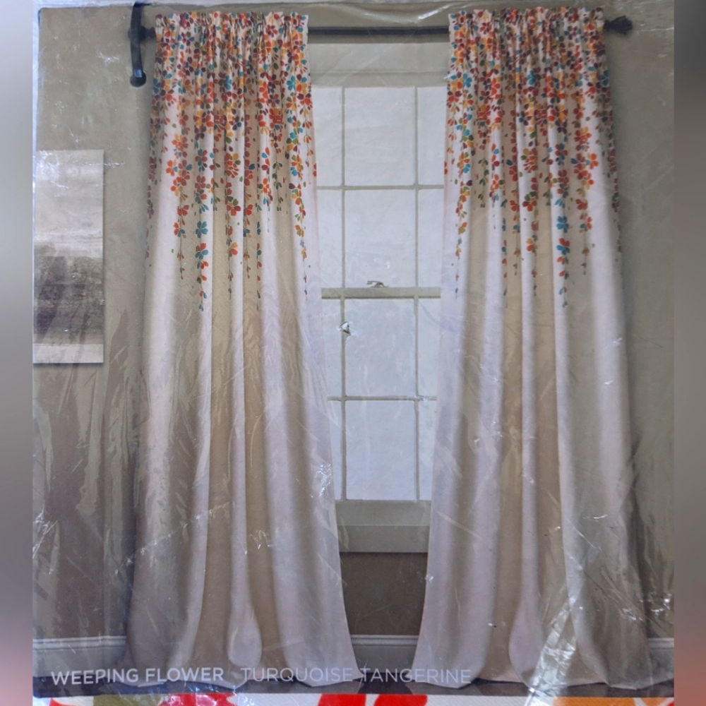 Brand New/ Never Used        Room Darkening Insulated  Window Curtains, 2 Panels